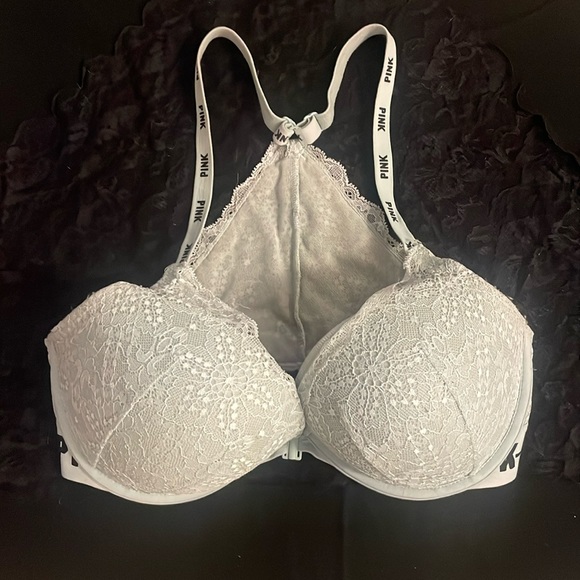 Victoria Secret PINK, Date Push-up, Pigeonnant Rendezvous, razorback bra. 34DD. - Picture 2 of 16